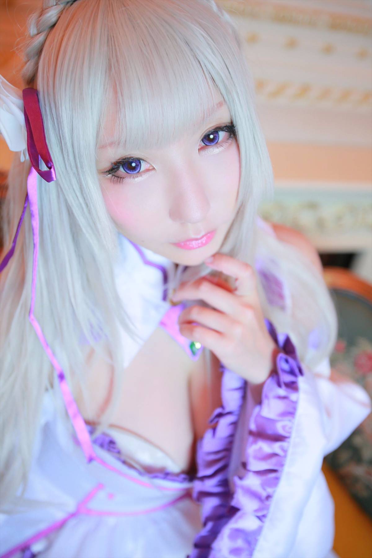 [Chụp Star's (Saku)] Tình yêu Thiết lập lại Re: Zero Emilia-Tan Remram