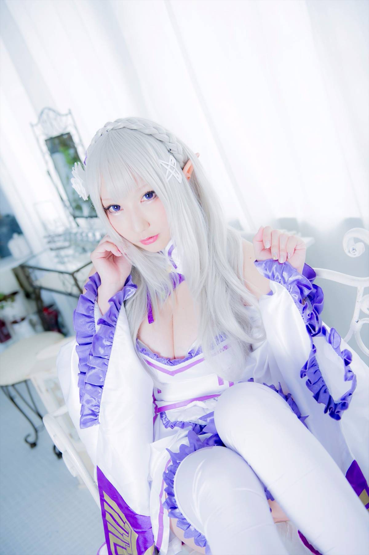 [Chụp Star's (Saku)] Tình yêu Thiết lập lại Re: Zero Emilia-Tan Remram