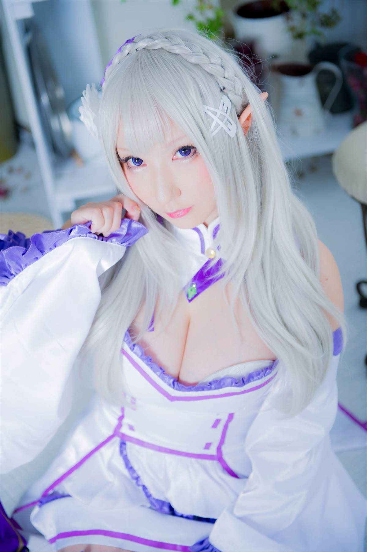 [Chụp Star's (Saku)] Tình yêu Thiết lập lại Re: Zero Emilia-Tan Remram