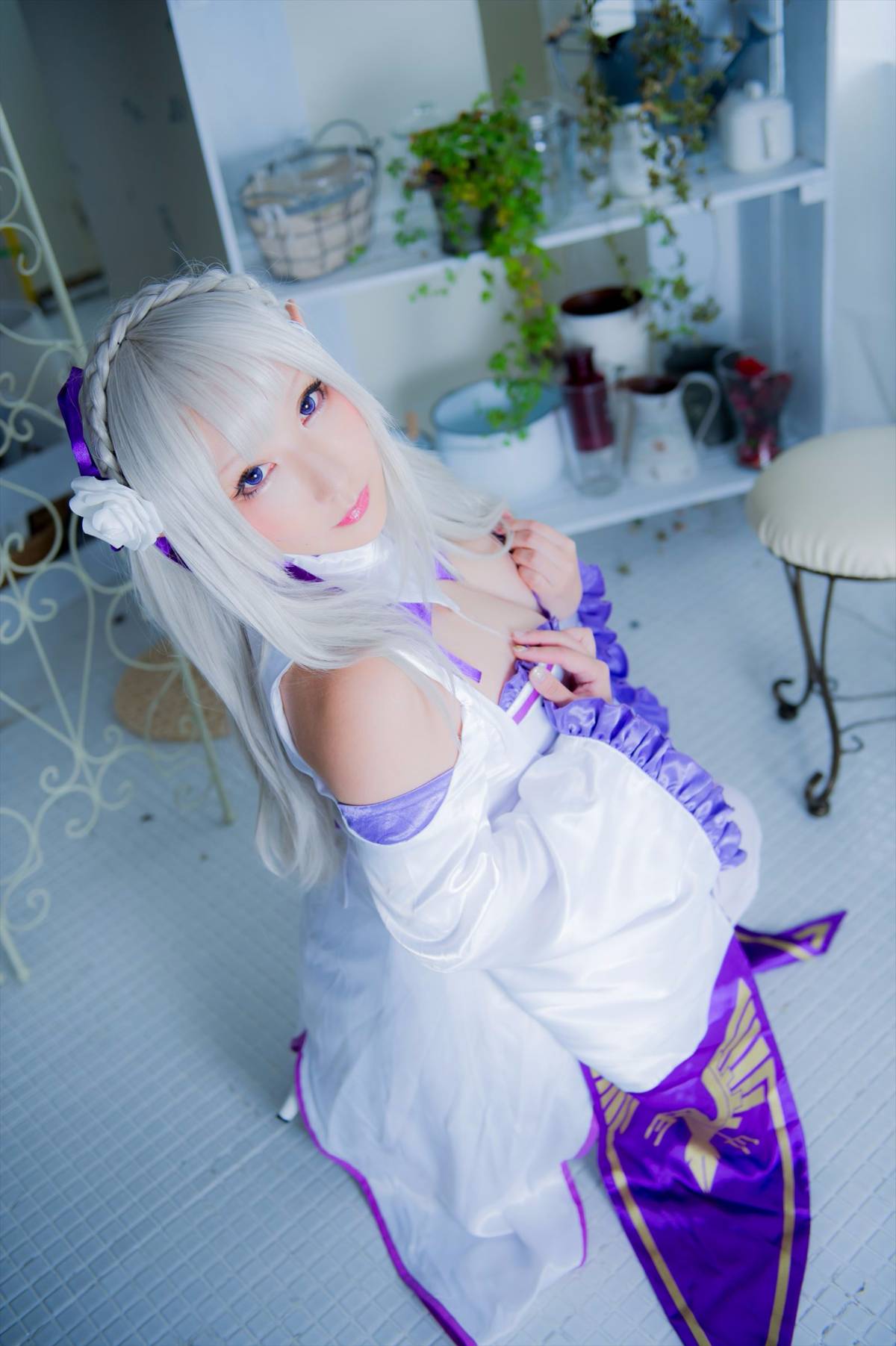 [Chụp Star's (Saku)] Tình yêu Thiết lập lại Re: Zero Emilia-Tan Remram