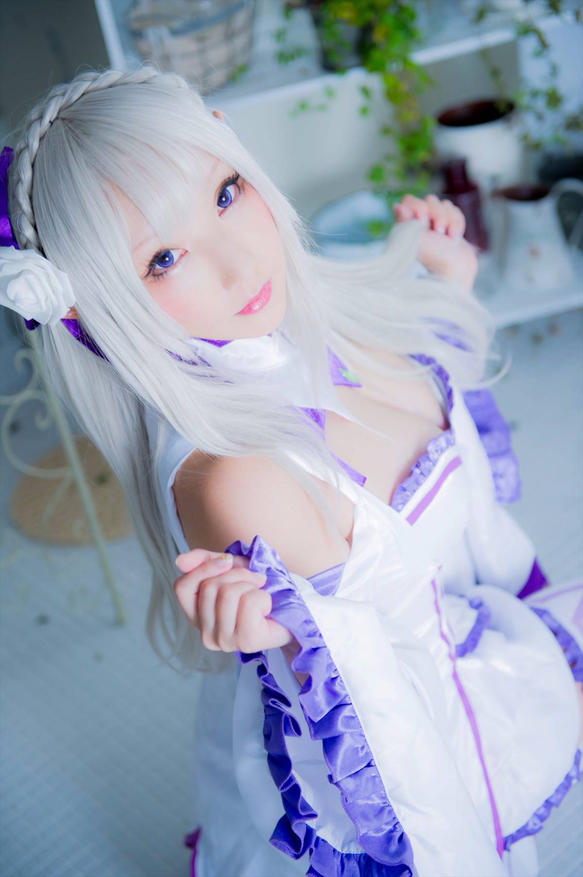 [Chụp Star's (Saku)] Tình yêu Thiết lập lại Re: Zero Emilia-Tan Remram
