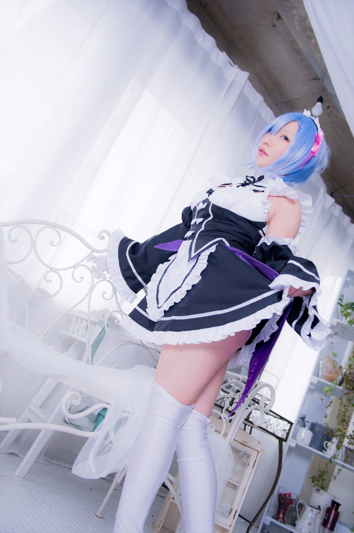 [Chụp Star's (Saku)] Tình yêu Thiết lập lại Re: Zero Emilia-Tan Remram