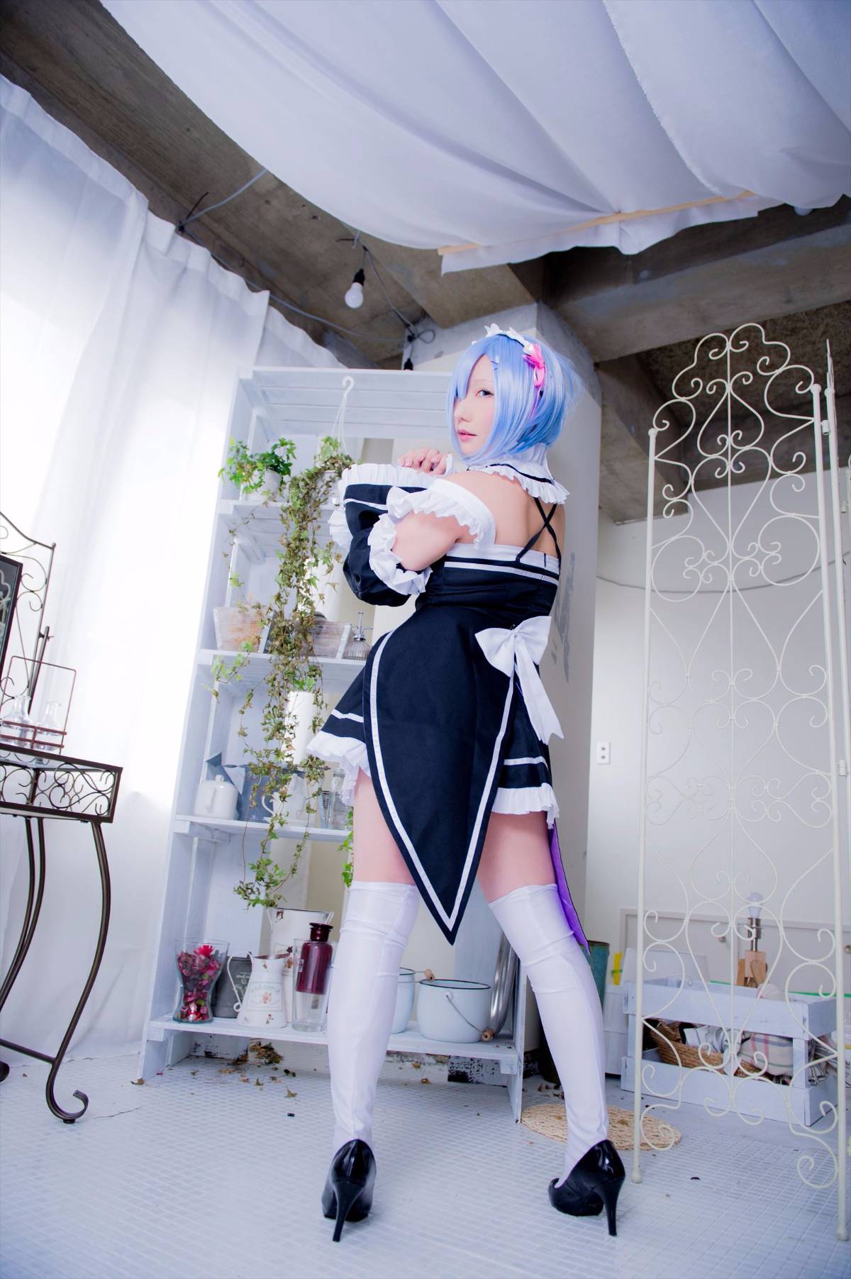 [Chụp Star's (Saku)] Tình yêu Thiết lập lại Re: Zero Emilia-Tan Remram