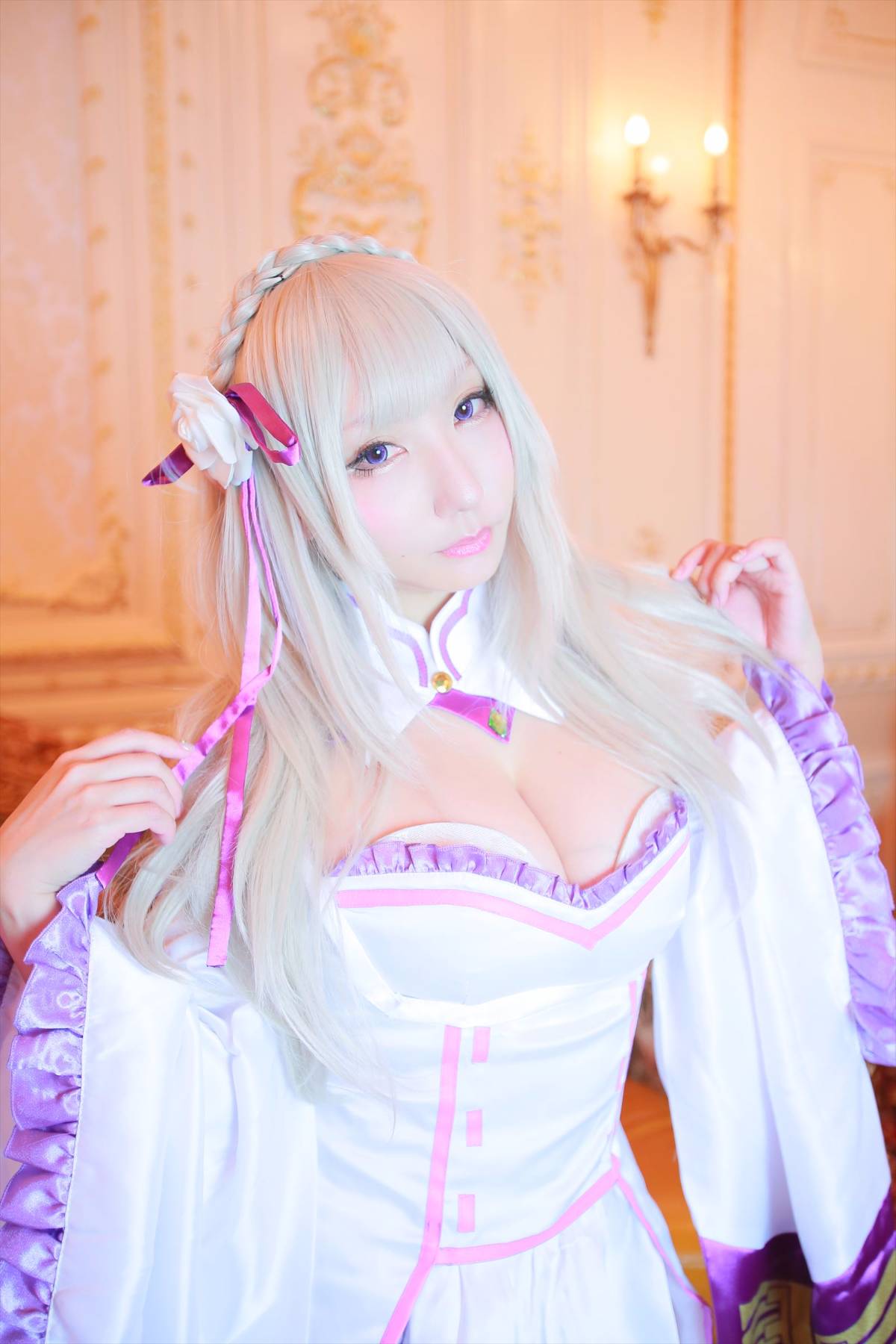 [Chụp Star's (Saku)] Tình yêu Thiết lập lại Re: Zero Emilia-Tan Remram