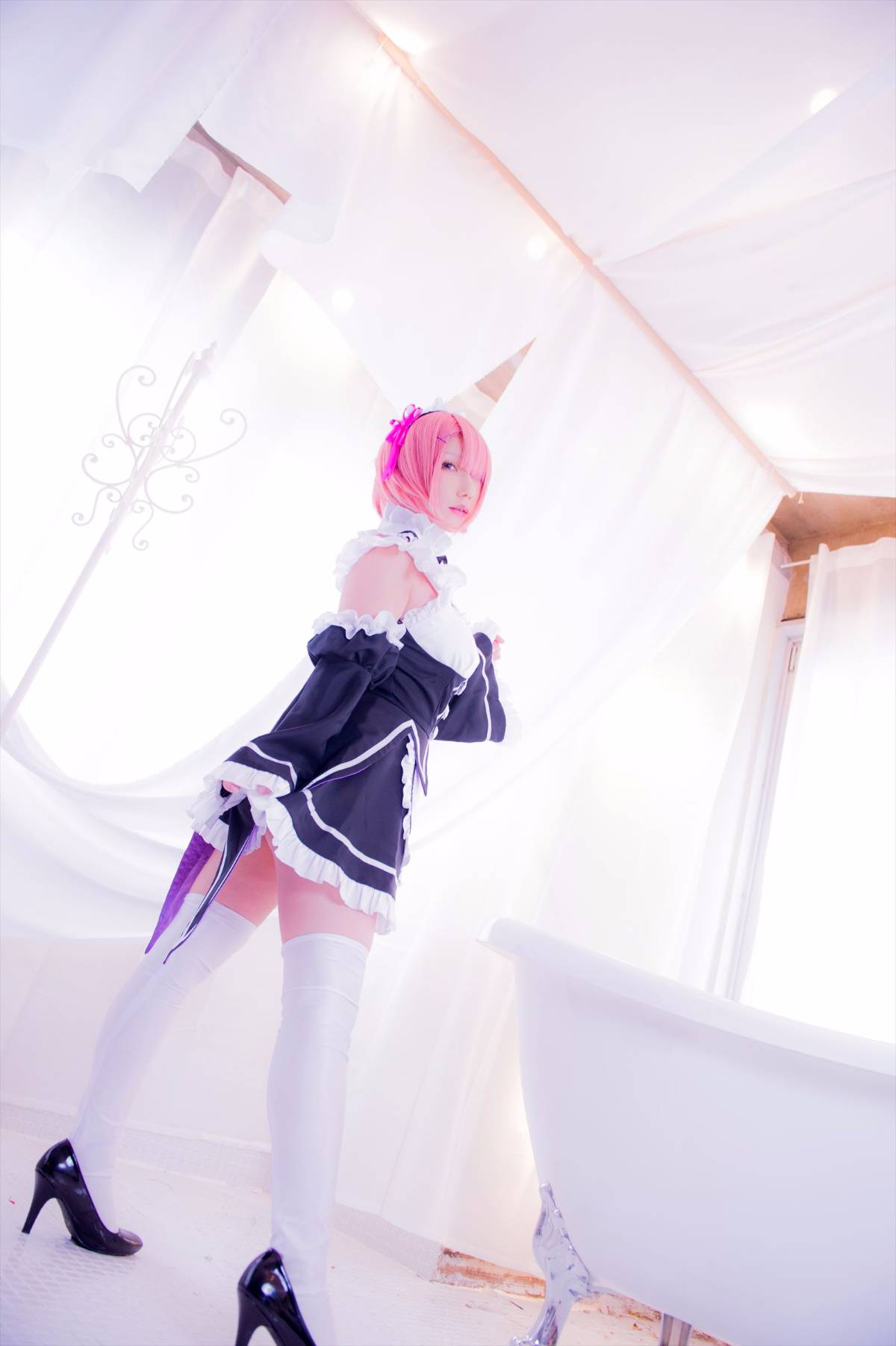 [Chụp Star's (Saku)] Tình yêu Thiết lập lại Re: Zero Emilia-Tan Remram