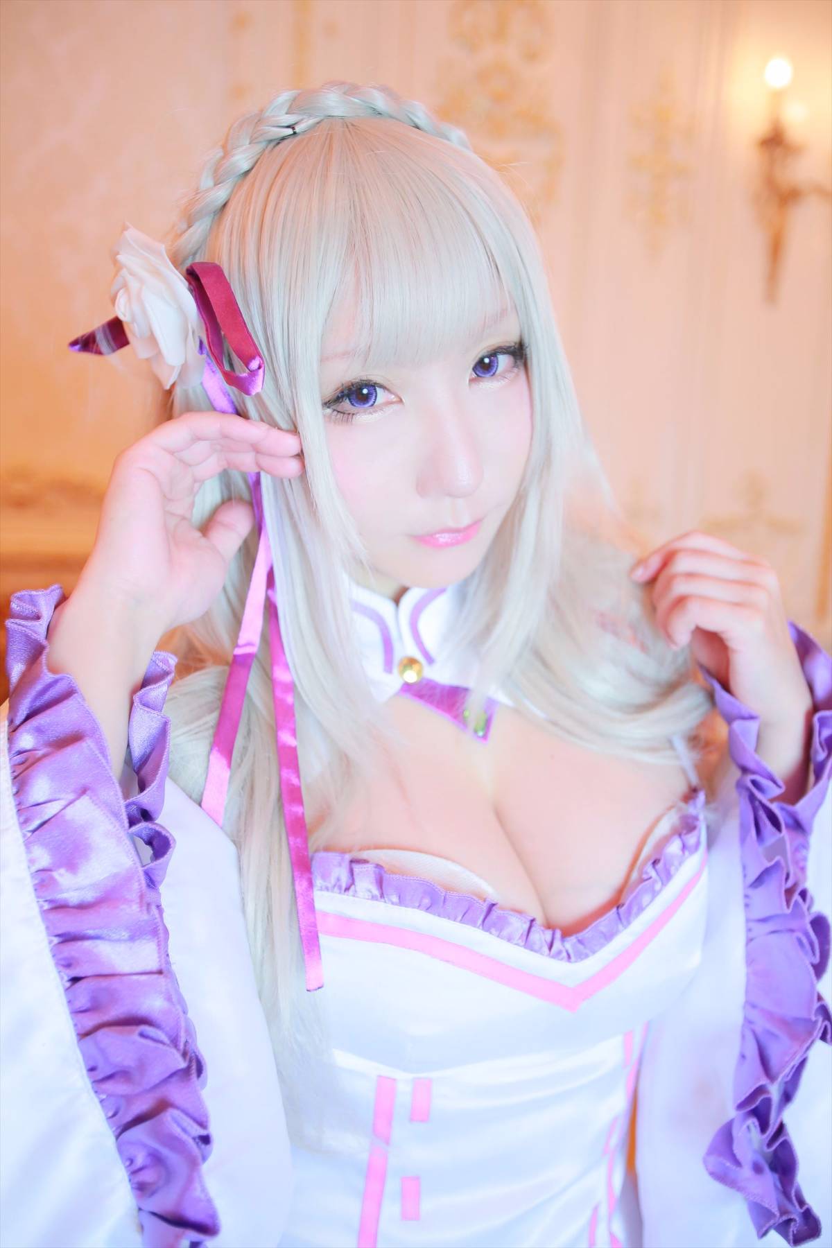 [Chụp Star's (Saku)] Tình yêu Thiết lập lại Re: Zero Emilia-Tan Remram