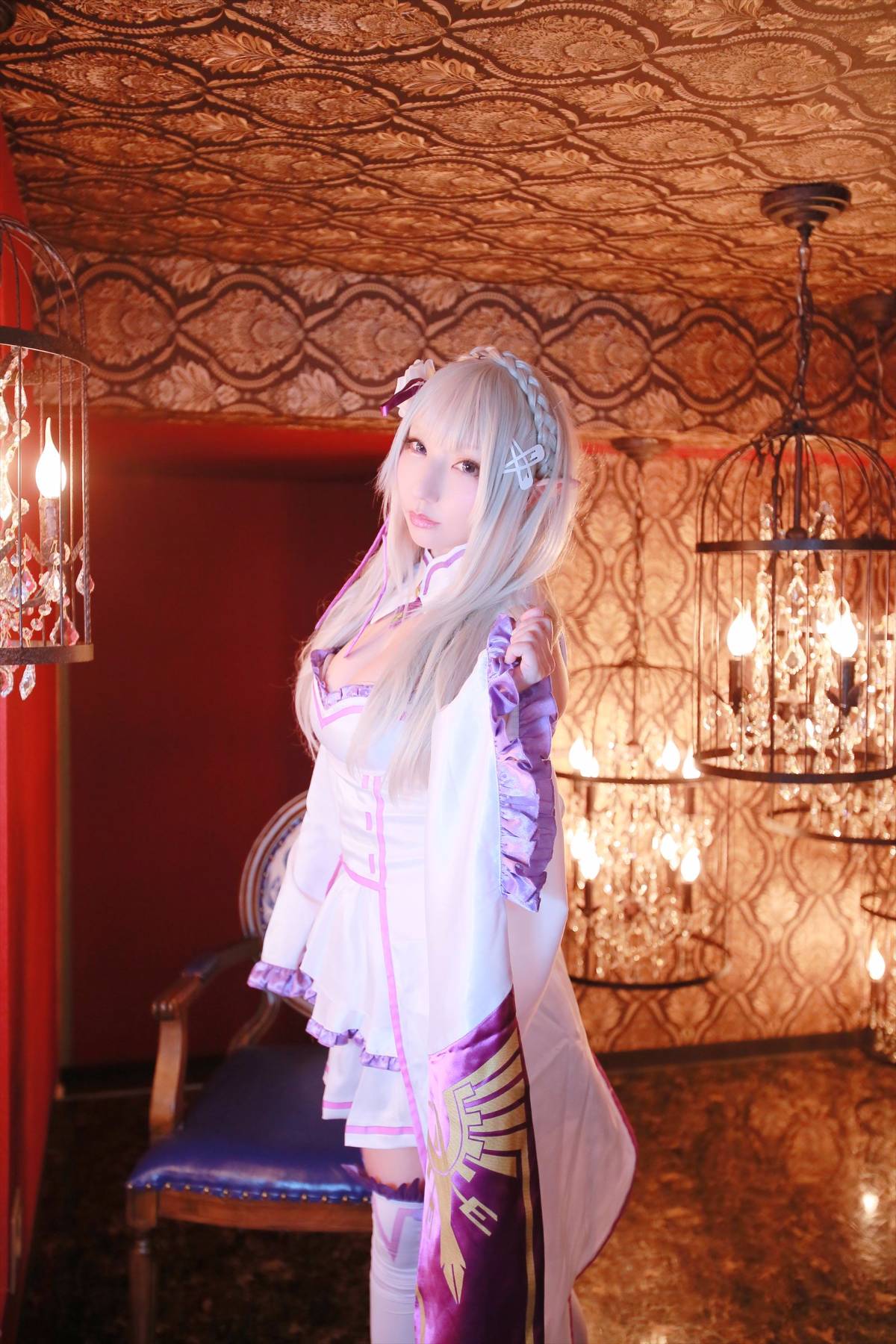 [Chụp Star's (Saku)] Tình yêu Thiết lập lại Re: Zero Emilia-Tan Remram