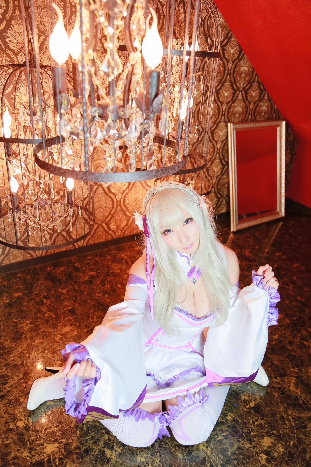 [Chụp Star's (Saku)] Tình yêu Thiết lập lại Re: Zero Emilia-Tan Remram