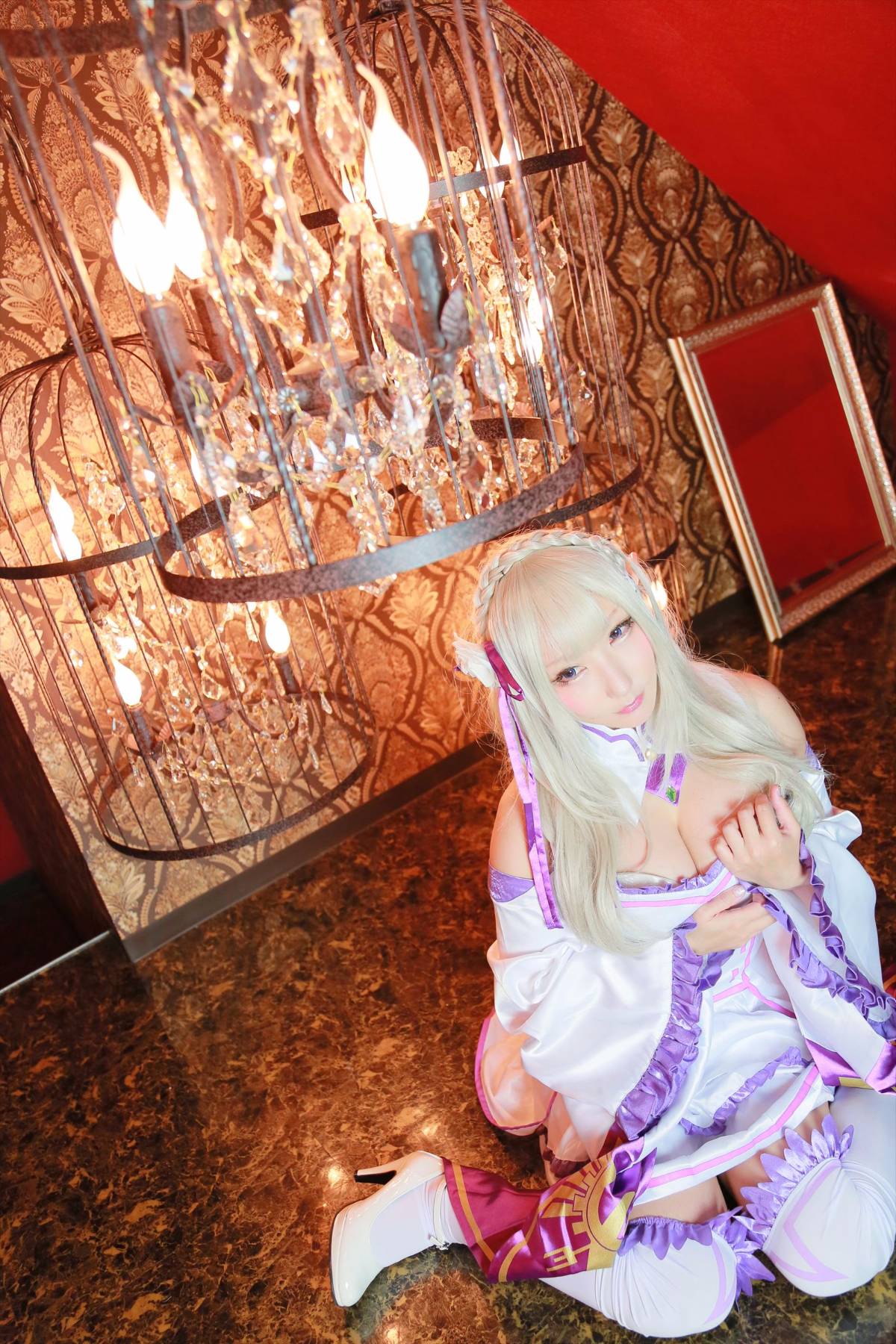 [Chụp Star's (Saku)] Tình yêu Thiết lập lại Re: Zero Emilia-Tan Remram