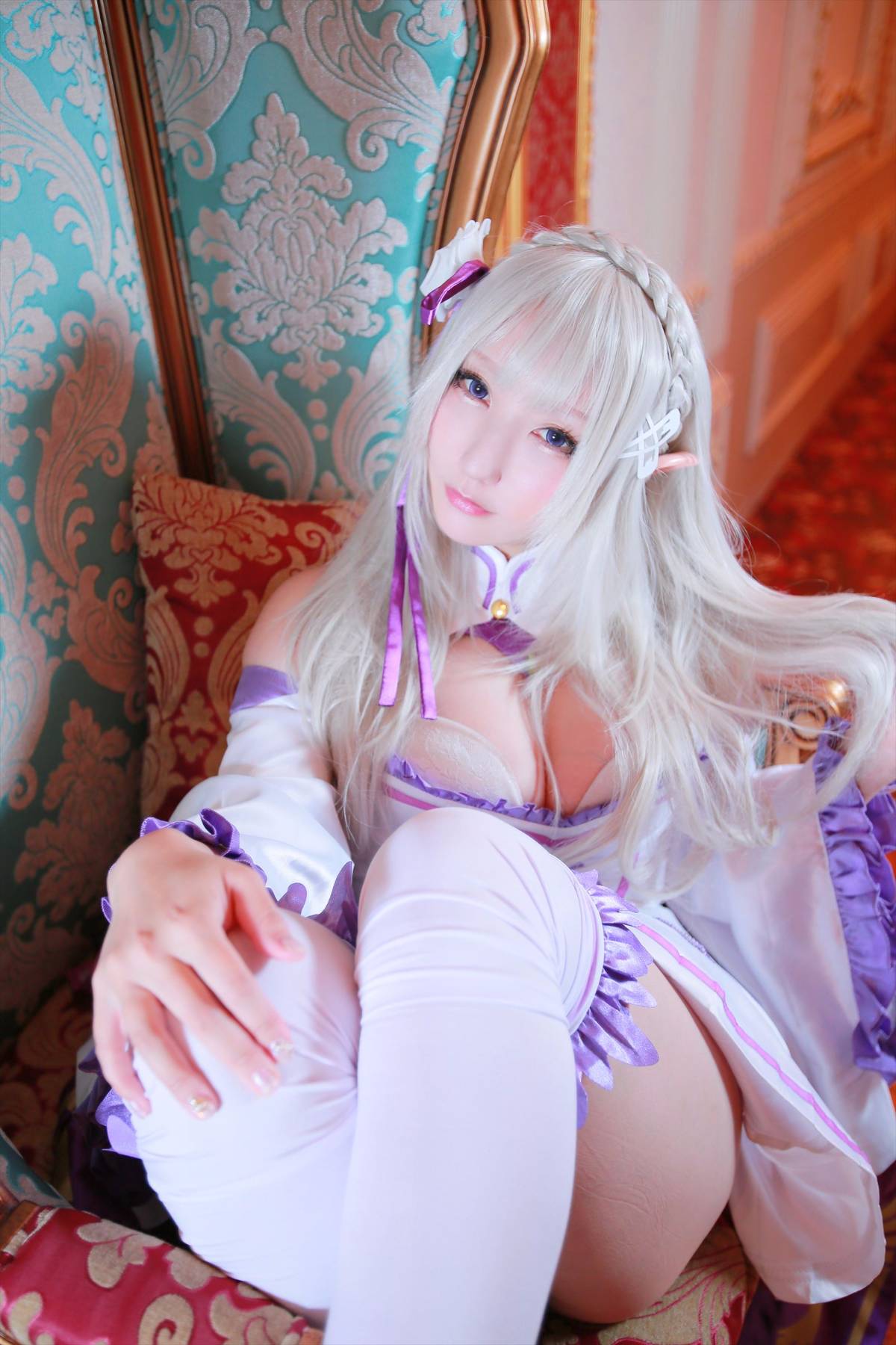 [Chụp Star's (Saku)] Tình yêu Thiết lập lại Re: Zero Emilia-Tan Remram