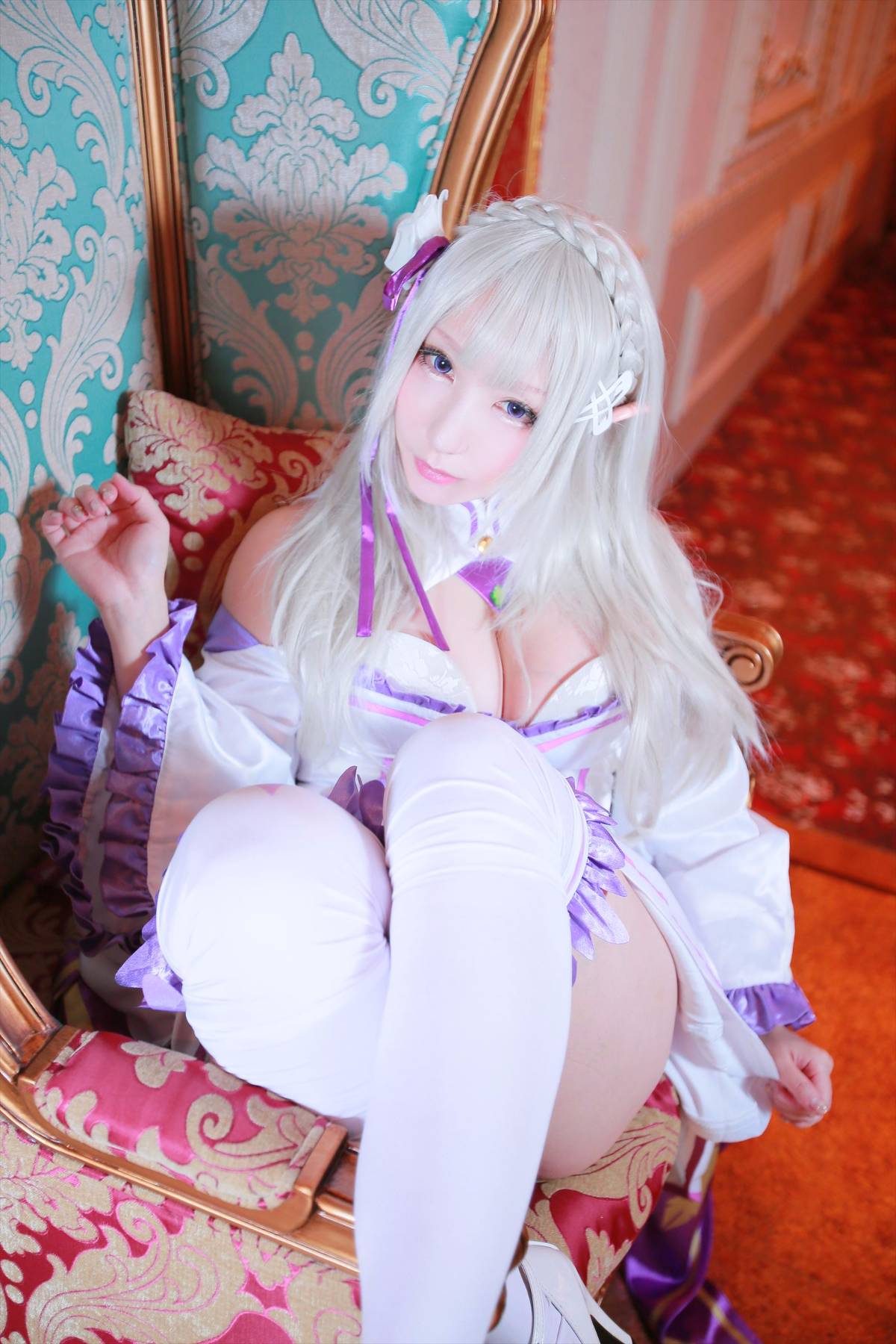[Chụp Star's (Saku)] Tình yêu Thiết lập lại Re: Zero Emilia-Tan Remram