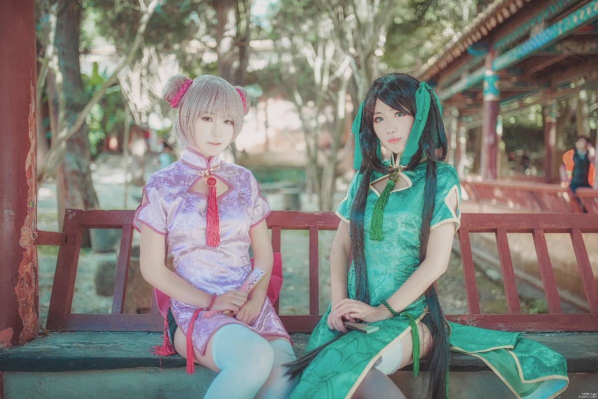 "Honor of Kings" Sun Shangxiang x Xiao Qiao Fanqima C O S P L A Y