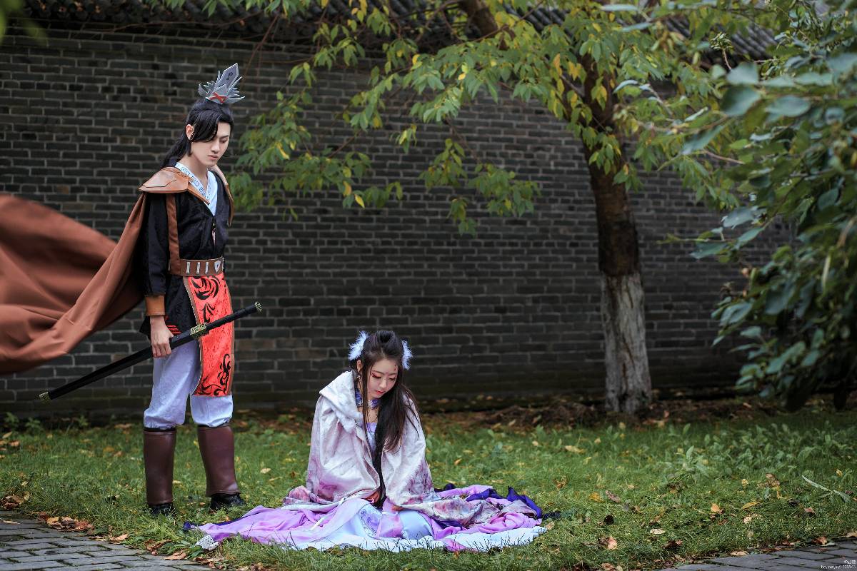 "Truyền thuyết về hoa thần" bai zhi x su yu yu c o s p l a y