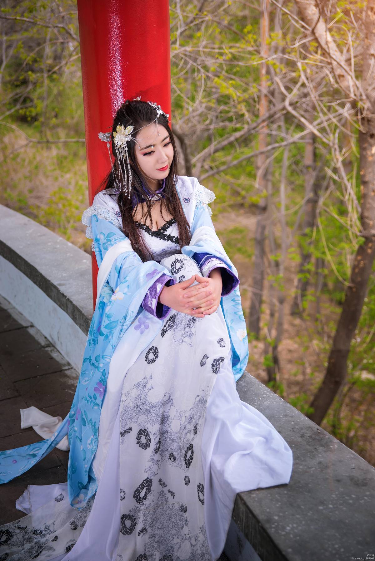 "Truyền thuyết về hoa thần" bai zhi x su yu yu c o s p l a y