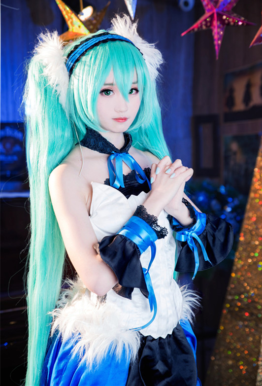 "Truyền thuyết về bảy con rồng" Hatsune Miku's Seventh God God C o s p l a y