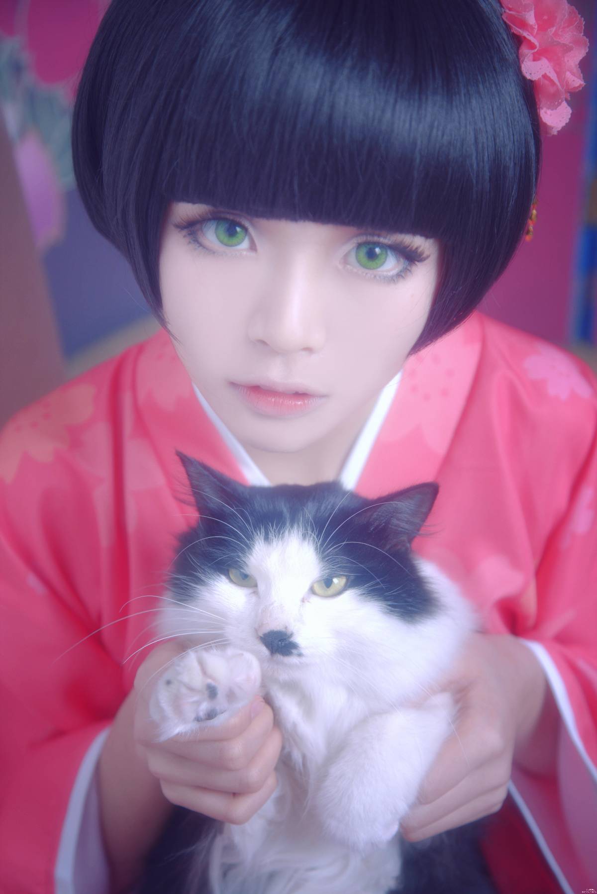 "Yinxian" Shimatsu Xiaohikki năm mới Kimono c o s p l a y