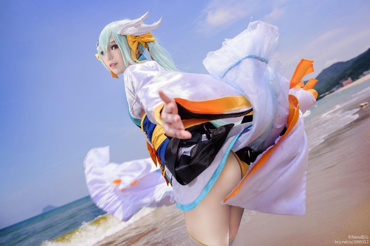 "Fate Grand Order" Xia Huo Qingji áo tắm c o s p l a y