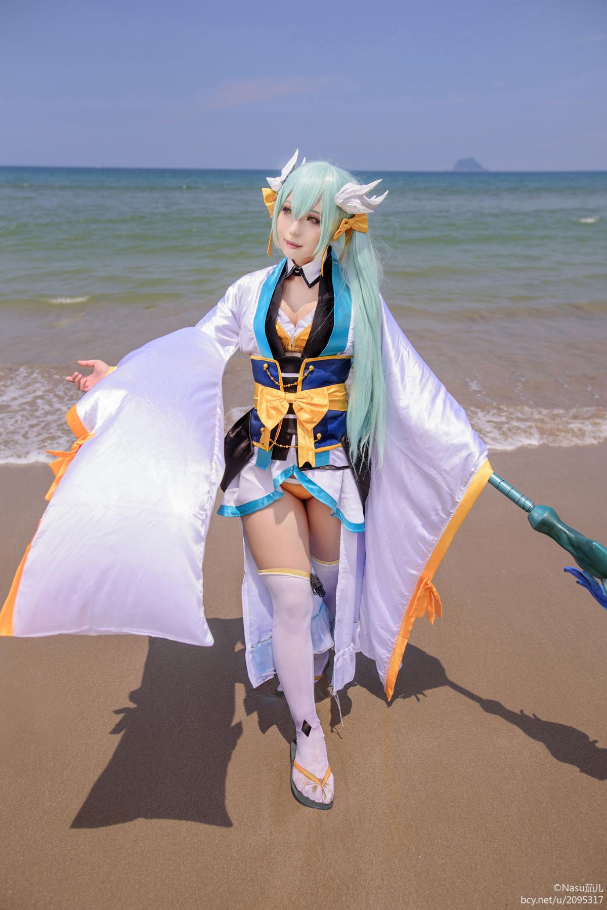 "Fate Grand Order" Xia Huo Qingji áo tắm c o s p l a y