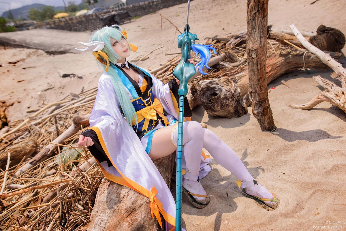 "Fate Grand Order" Xia Huo Qingji áo tắm c o s p l a y