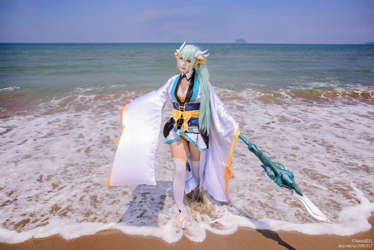 "Fate Grand Order" Xia Huo Qingji áo tắm c o s p l a y