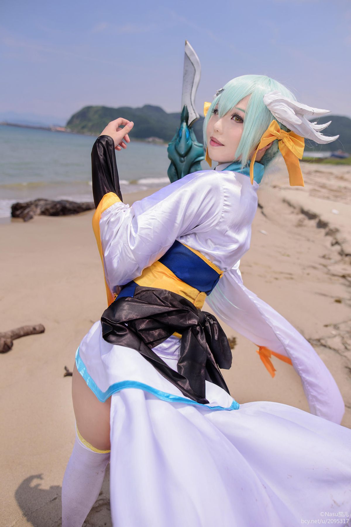 "Fate Grand Order" Xia Huo Qingji áo tắm c o s p l a y