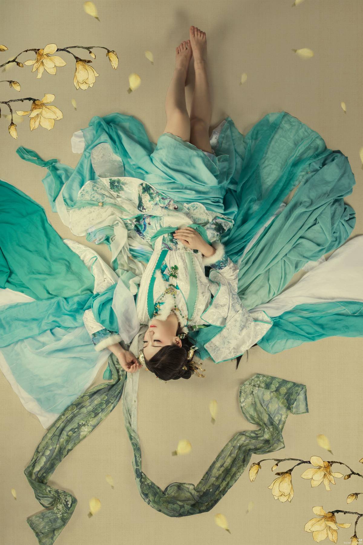 "The Fairy in the Bức tranh" linlang c o s p l a y