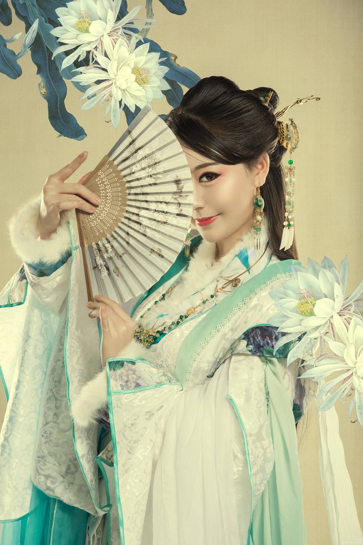 "The Fairy in the Bức tranh" linlang c o s p l a y