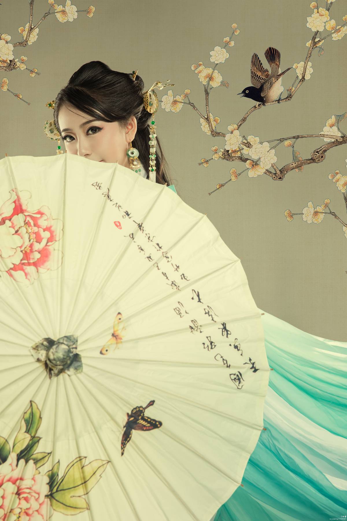 "The Fairy in the Bức tranh" linlang c o s p l a y