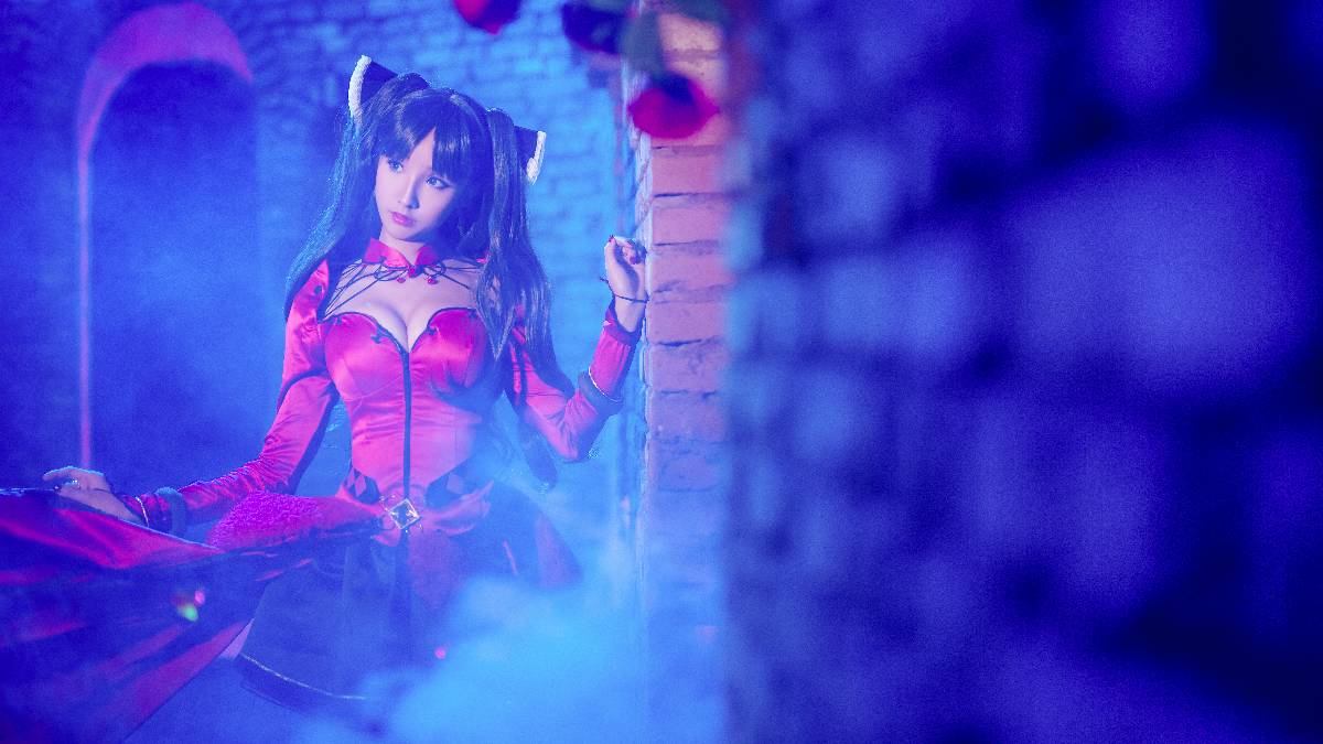 "Đơn hàng Fategrand" Tosaka Rin Concept Gift C o s p l a y