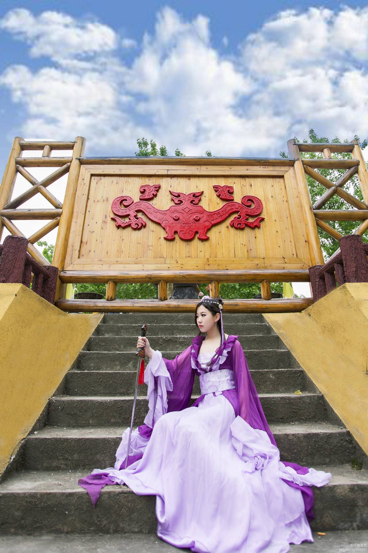 "Hua Xu Yin" Trang phục cổ đại thứ 13 c o s p l a y