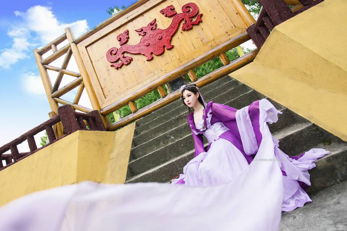 "Hua Xu Yin" Trang phục cổ đại thứ 13 c o s p l a y
