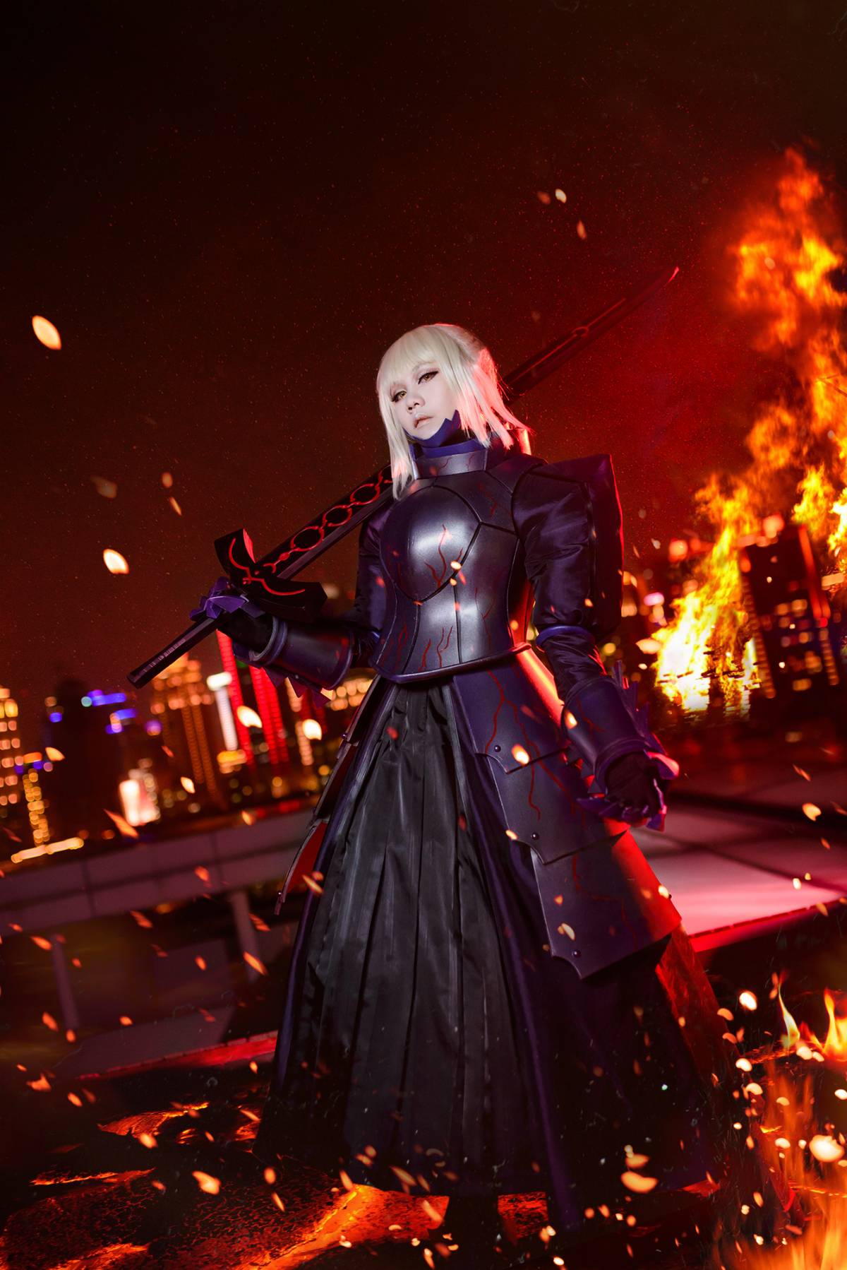 "Fate Stay Nigh" Artoria Pandragorn Heaven's Feel C o s p l a y