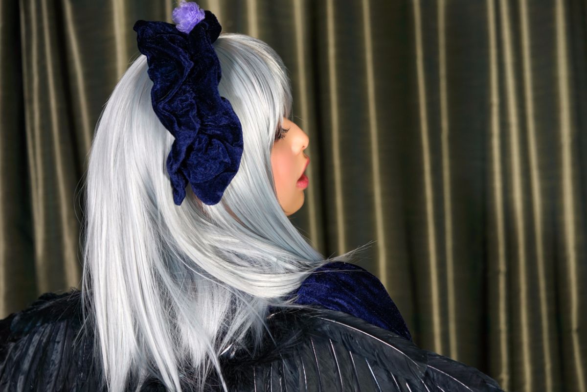 [Fancy-Zeze] Yuna, giống như một nàng tiên ở Đông Âu, nói về cách cô ấy mặc đồ gothic gothic.