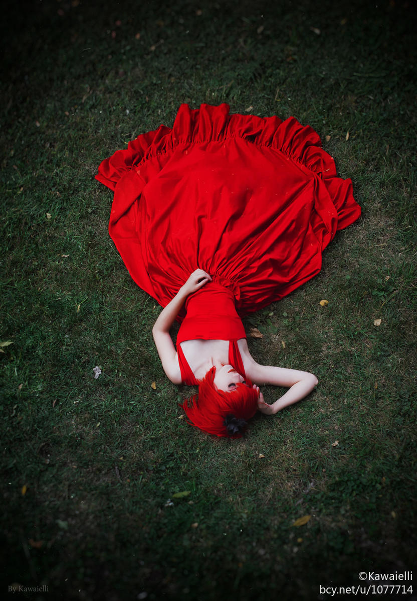 "Đen Deacon" Madam Red Buổi tối Váy C O S P L A Y