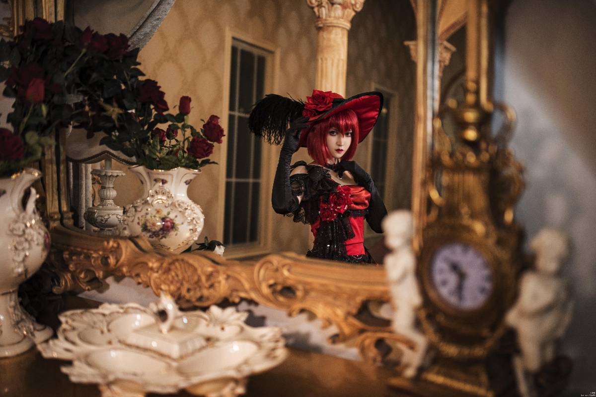 "Đen Deacon" Váy Angelina C o S P L A Y