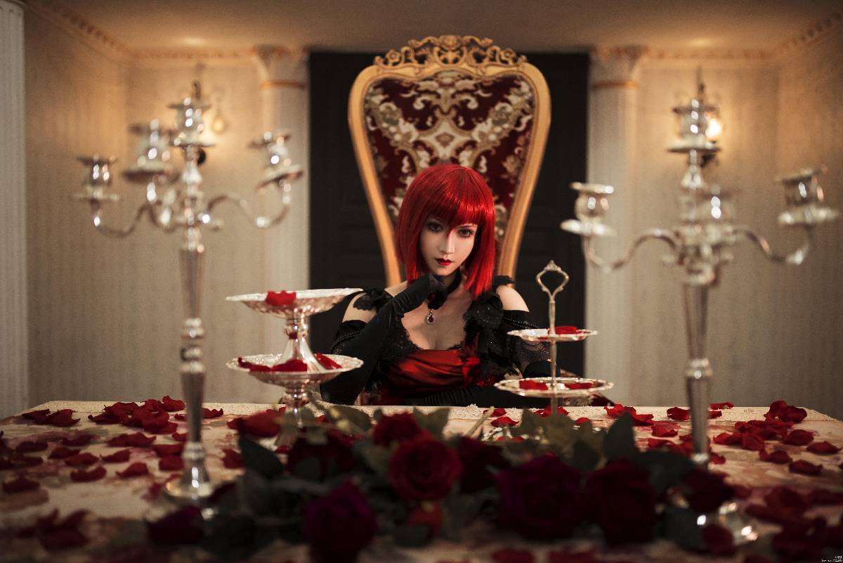 "Đen Deacon" Váy Angelina C o S P L A Y