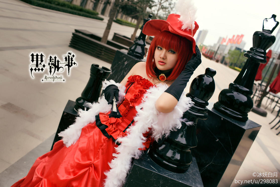 "Đen Deacon" Lady Red Angelina dám c o s p l a y