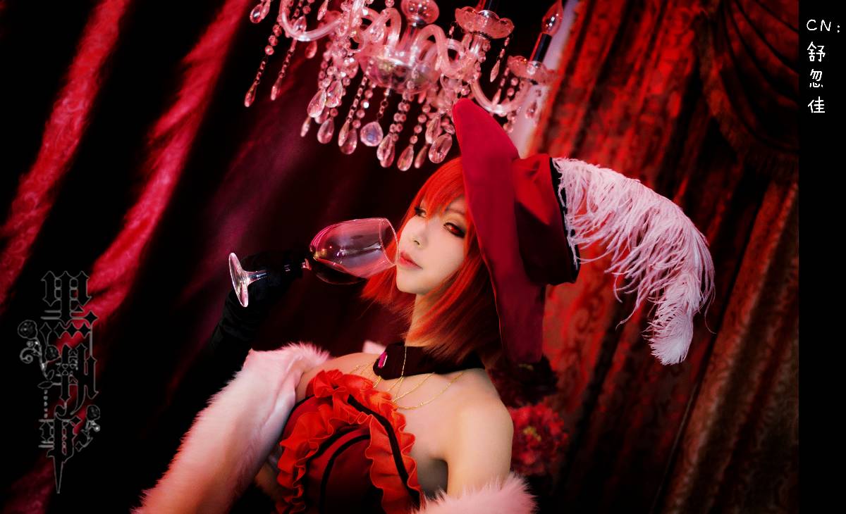 "Đen Deacon" Lady Red Angelina dám c o s p l a y