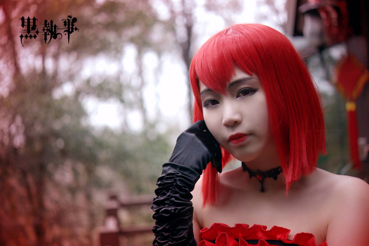 "Đen Deacon" Lady Red Angelina dám c o s p l a y