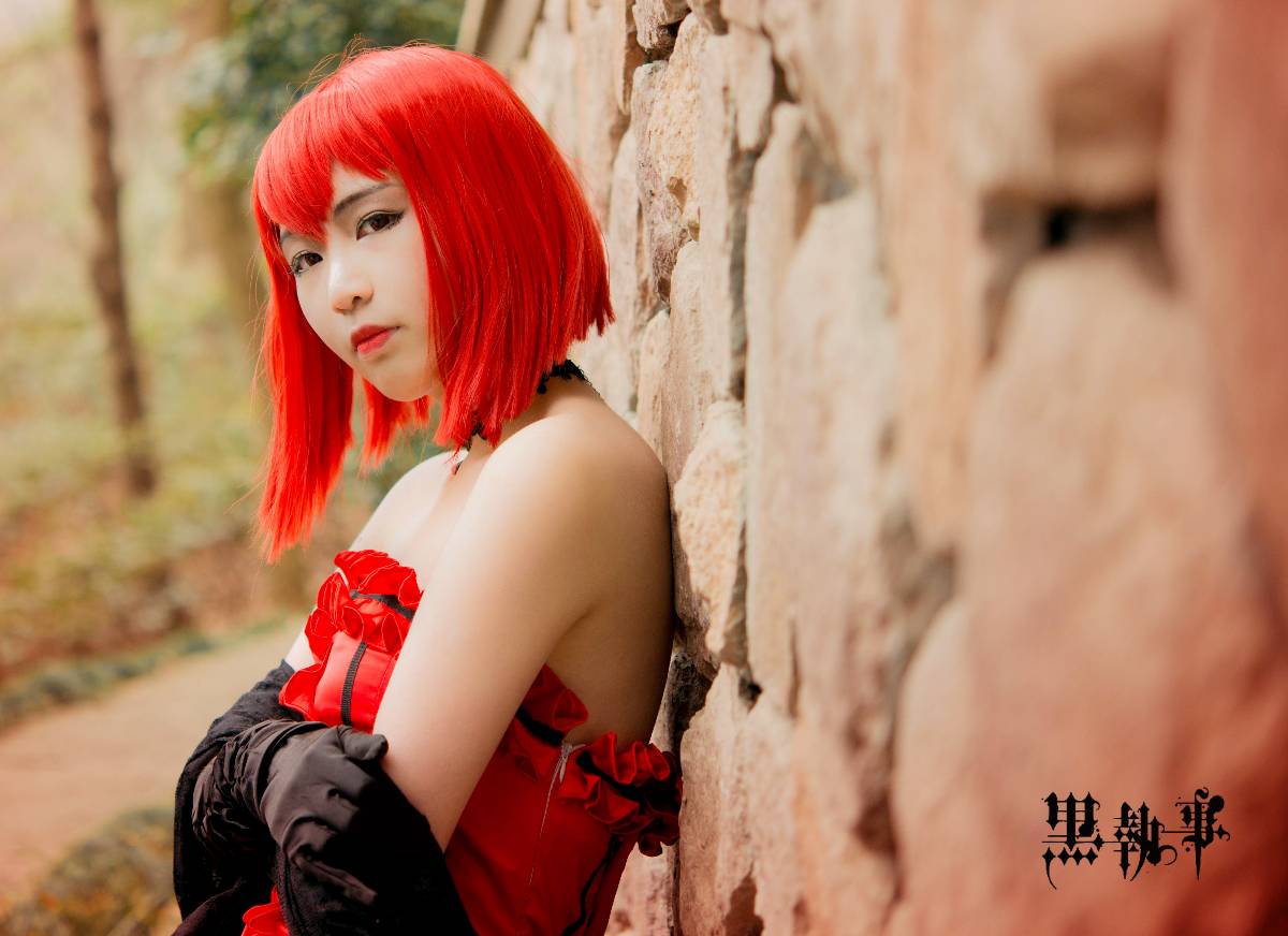 "Đen Deacon" Lady Red Angelina dám c o s p l a y