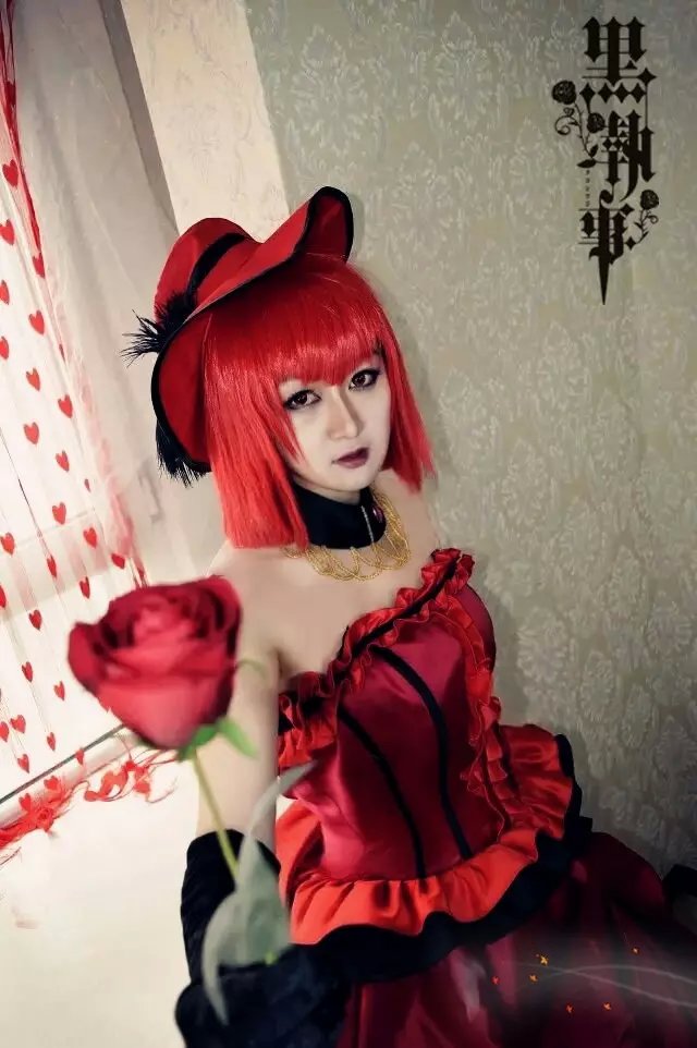 "Đen Deacon" Lady Red Angelina dám c o s p l a y