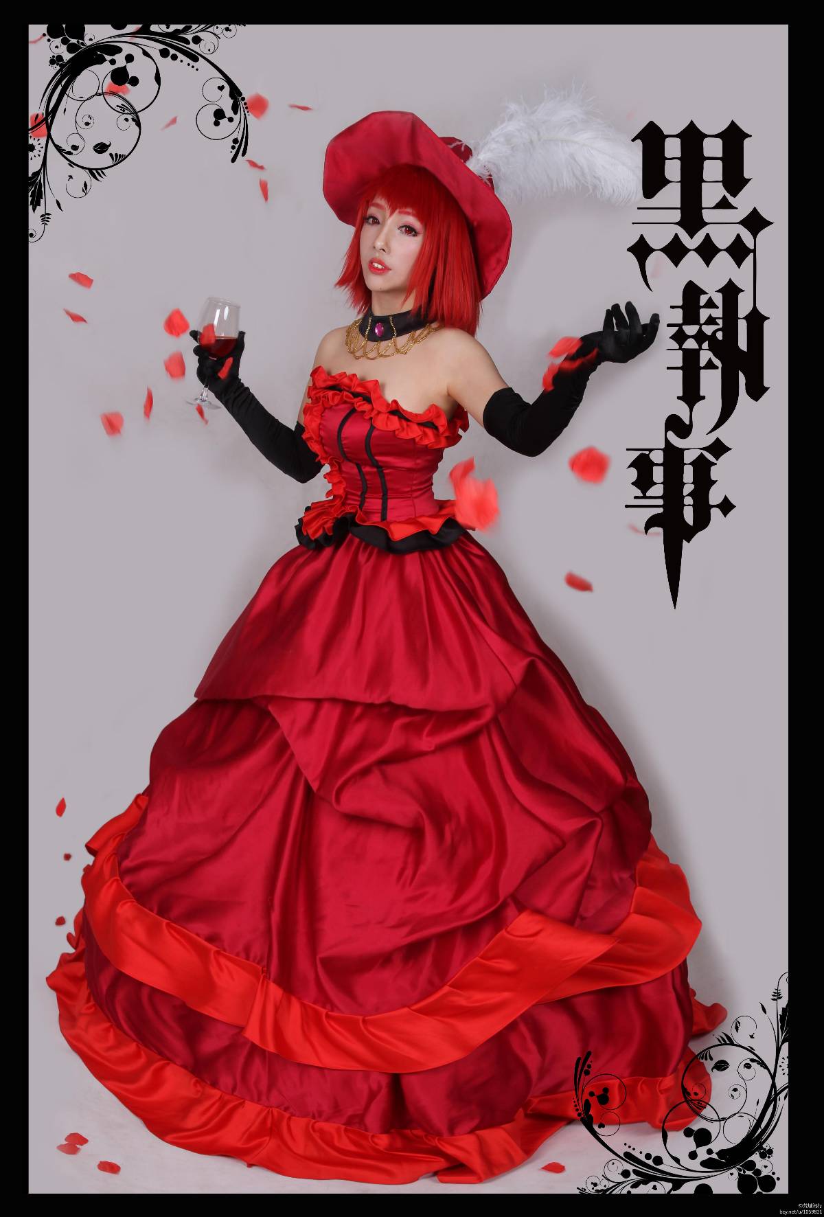 "Đen Deacon" Lady Red Angelina dám c o s p l a y