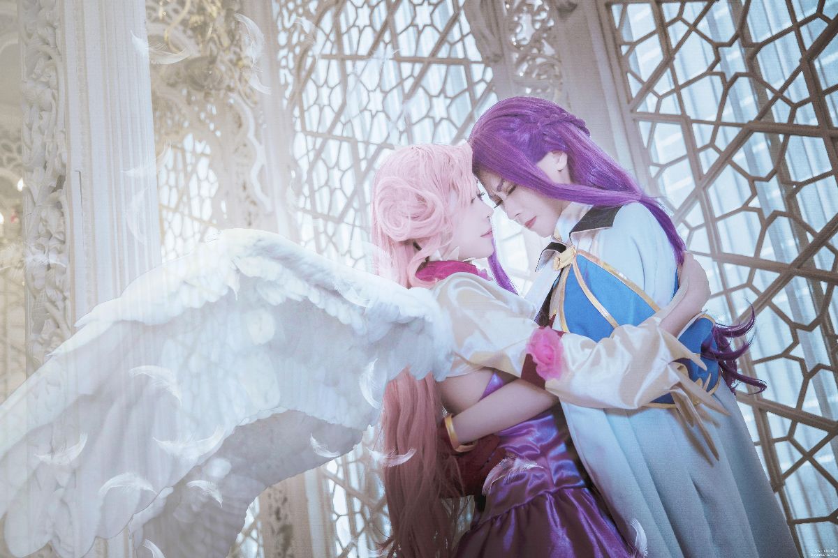 "Code gass nổi loạn Lelouch" Cornelia & Euphemia c o s p l a y