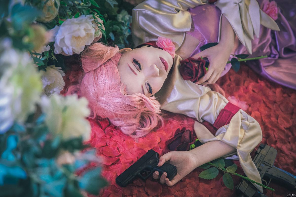 "Code gass nổi loạn Lelouch" Cornelia & Euphemia c o s p l a y