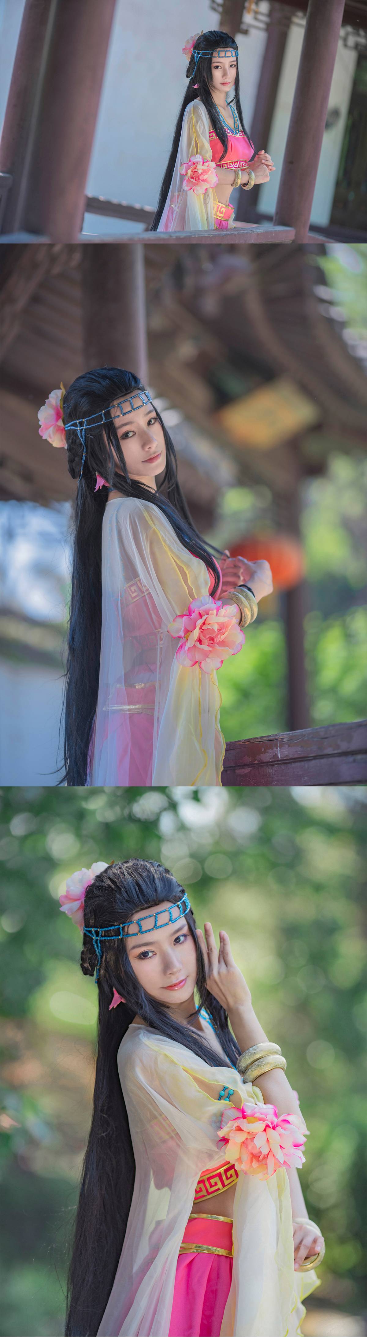 "Thanh kiếm cổ Qi tan" Xunfang c o s p l a y