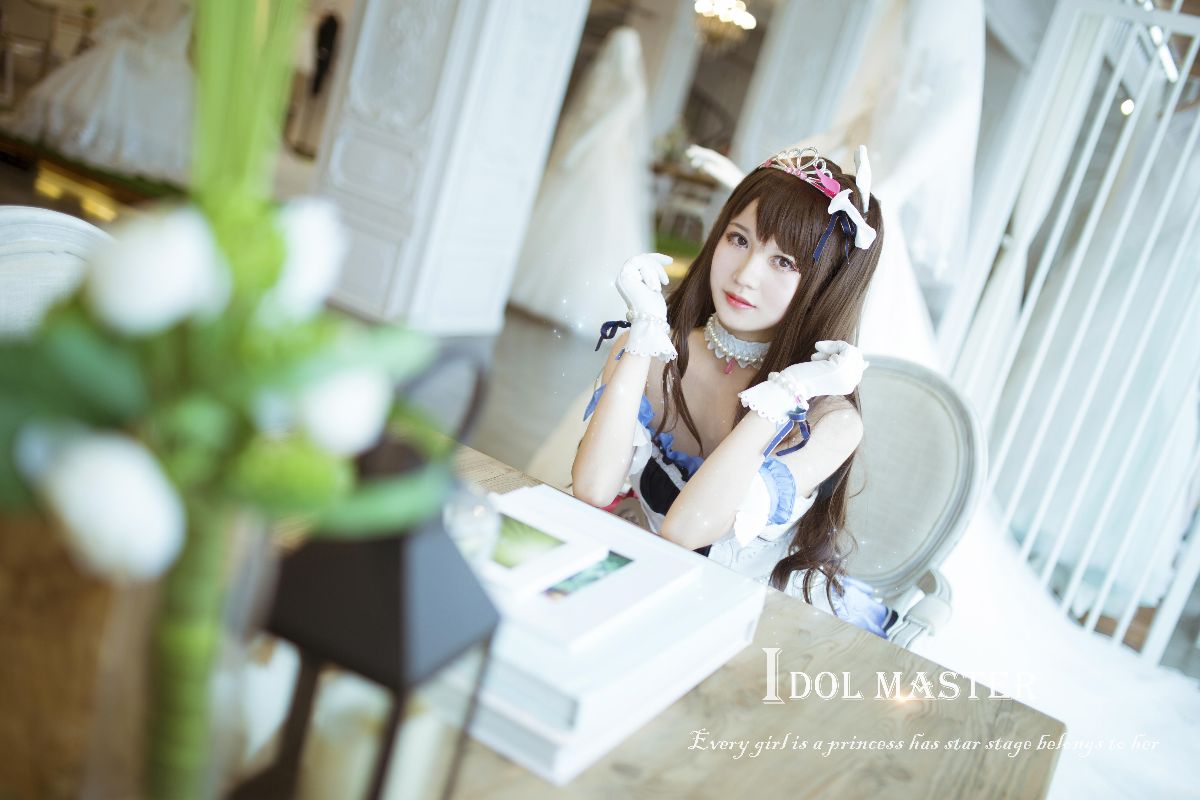"Thần tượng Master Cinderella Girl" Starlight Giai đoạn Rin Shibuya C O S P L A Y