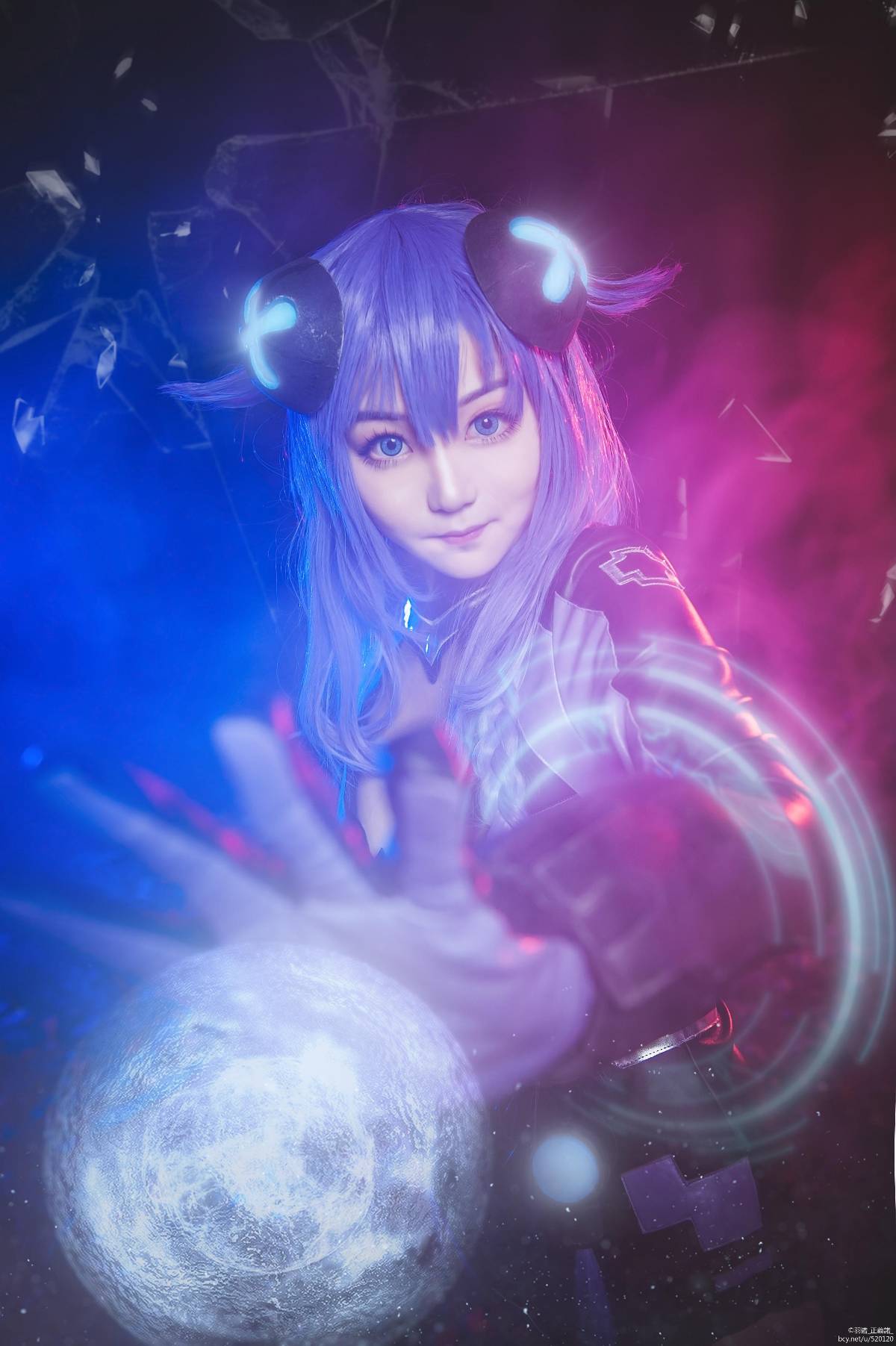 "Trò chơi siêu chiều: Neptune" Purple Heart Nepton C O S P L A Y