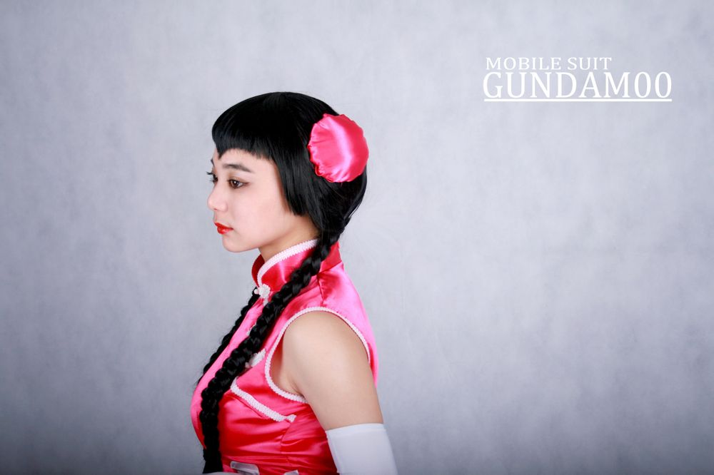 Gundam 00 wang liumei cos
