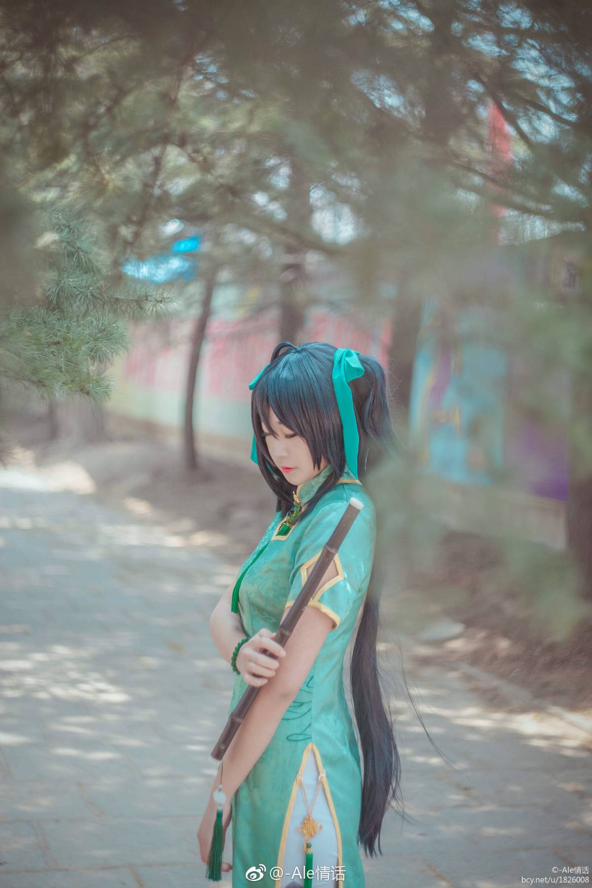 "Honor of Kings" Sun Shangxiang's Fan Cheongsam C O S P L A Y