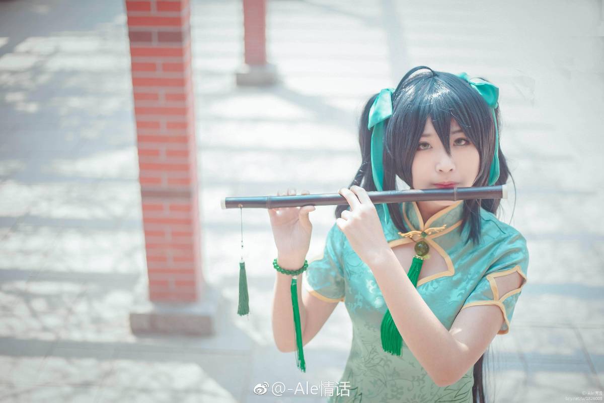 "Honor of Kings" Sun Shangxiang's Fan Cheongsam C O S P L A Y